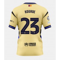 Stroje piłkarskie Barcelona Jules Kounde #23 Koszulka Wyjazdowej 2025-26 Krótki Rękaw